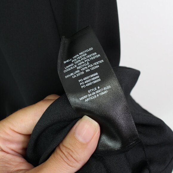 Wilfred Fable Sweetheart Bustier‎ Mini Dress Black Size 10 - Picture 5 of 7